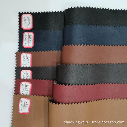 Retro PU  Artificial Leather Fabric